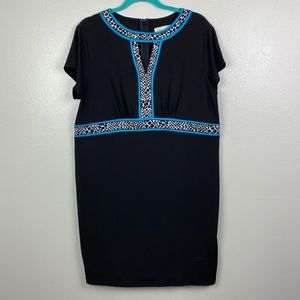 MICHAEL Michael Kors | Animal Print Plus Dress 0X